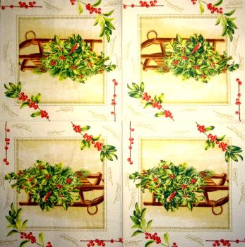 124 Christmas Flowers - 3-ply - Ihr